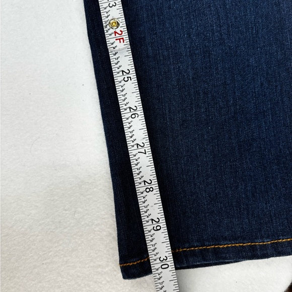 NWT Faded Glory Velvet Touch Skinny Jeans Women’s 14A Dark Wash Stretch - Picture 12 of 12